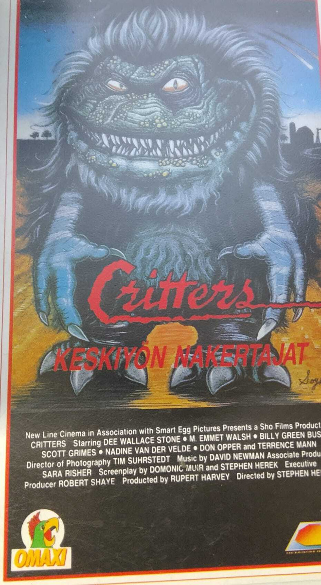 Critters vhs