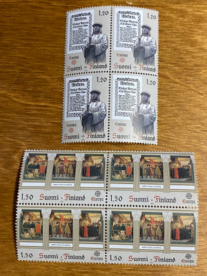 EUROPA 1982 PARI NELIÖT**