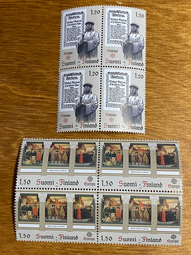 EUROPA 1982 PARI NELIÖT**