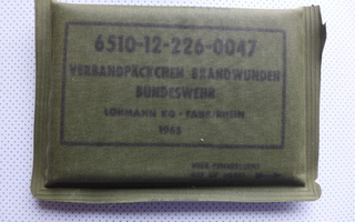 Ensiapu pakkaus Saksa Nato  armeija lääkintämies