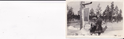 Napapiiri, Lappi , lappalaisia , b603
