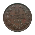 Suomi 10 Penniä 1911 - - pikkukuva 1