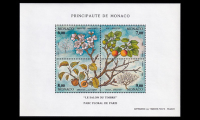 Monaco 2196-9BL65 ** Neljä vuodenaikaa luonto (1994)