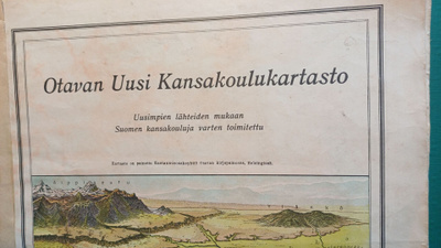 " SUUR SUOMI " kartta Katso kuvaus.