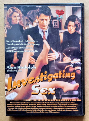 Alan Rudolph: INVESTIGATING SEX – MINT! - Suomi-DVD 2001