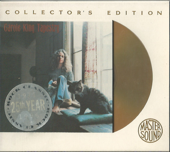 CAROLE KING :: TAPESTRY :: COLLECTORS EDITION 24-K GOLD CD !