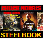 NEW CHUCK NORRIS 4-MOVIE STEELBOOK - FREE SHIPPING ! - pikkukuva 2
