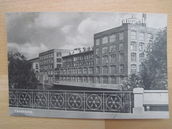 VANHA Postikortti Tampere 1930-l Alkup. Mallikappale