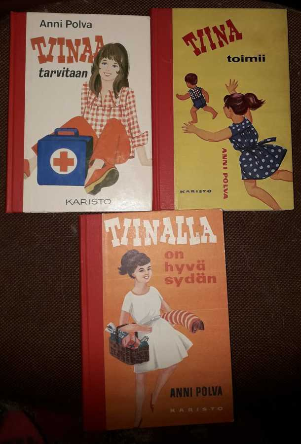 Anni Polva Tiina kirjoja  : valitse 1 tai useampi