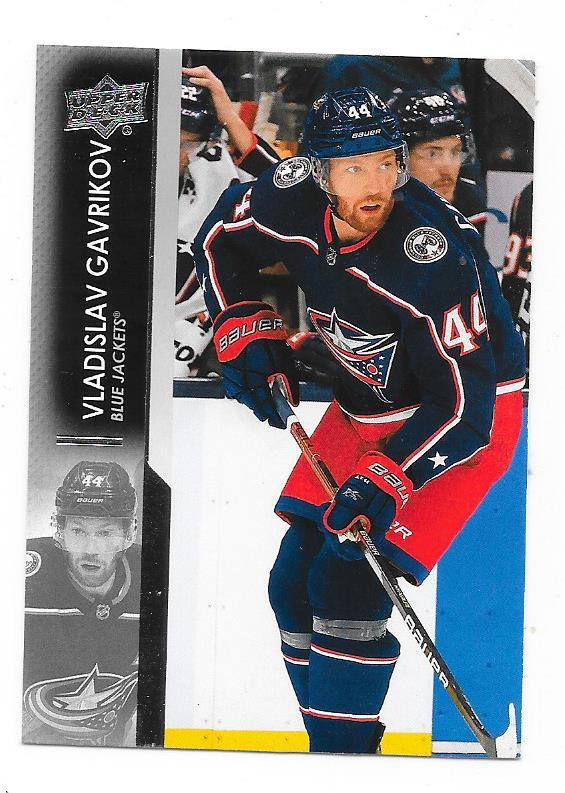 2021-22 Upper Deck #302 Vladislav Gavrikov , Columbus BJ