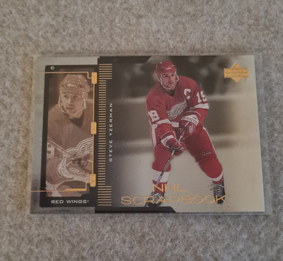 1999-00 Upper Deck Scrapbook #SB3 Steve Yzerman