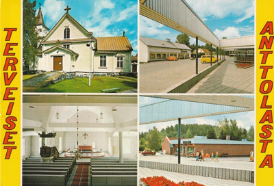 KIRKKOKORTTI - ANTTOLAN KIRKKO - 2
