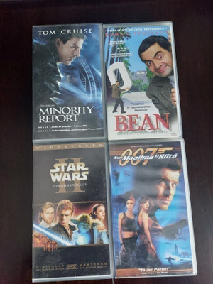 VHS 4 kpl
