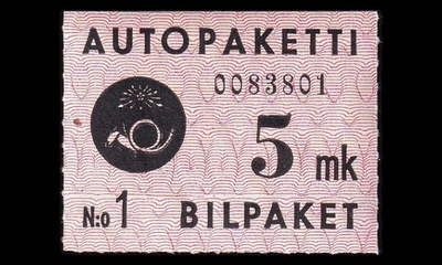 AP_2b_W2 ** Autopaketti 5 mk W2 (1949)