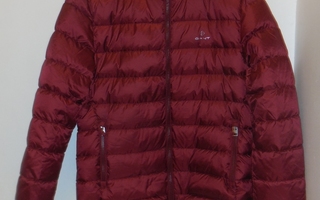 Miehelle XS - Gant tummanpunainen kevytuntuvatakki * UUSI