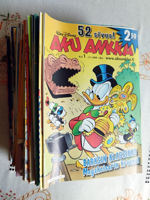 Aku Ankan vuosikerta 2008 (N:ot 1 - 52)