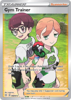 Gym Trainer 068/072 - Shining Fates - NM/M