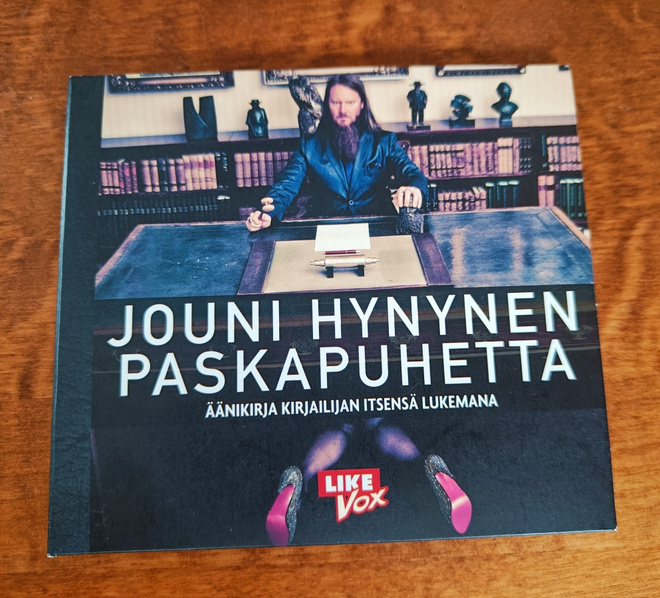 Äänikirja: Jouni Hynynen - Paskapuhetta