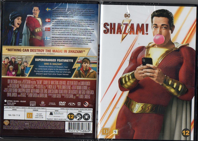 Shazam	(73 173)	UUSI	-FI-	nordic,	DVD			2019	dc,