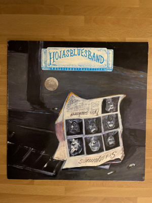 Hojas Bluesband - Sekatyömies LP sanat Juice Leskinen
