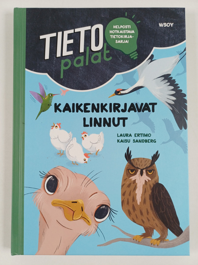 Laura Ertimo : Tietopalat: Kaikenkirjavat linnut