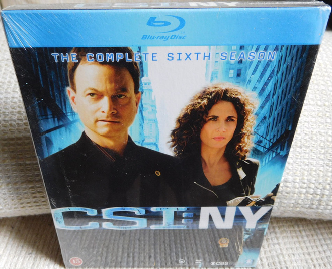 CSI NY 6. kausi (muoveissa) [3x Blu-ray]