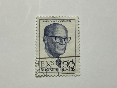 524 / 1060 U.K.Kekkonen 60v o leimattu