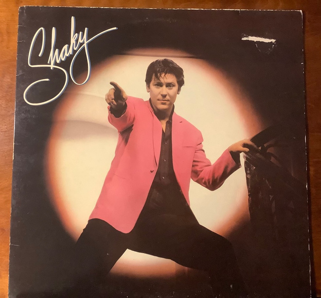 SHAKIN’ STEVENS :” Shaky”, vinyyli lp