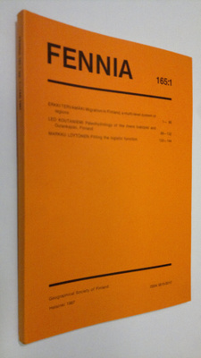 Kalevi (toim.) Rikkinen : Fennia 167 : 1