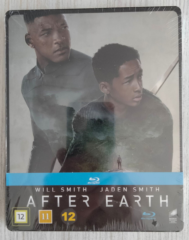 AFTER EARTH - BLU-RAY STEELBOOK - UUSI