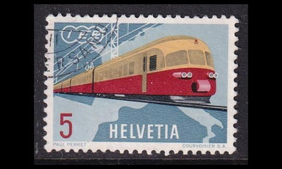 Sveitsi 747 o Sähköjunan käyttöönotto (1962)