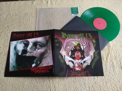 HOUR OF 13 - Lucky Bones / Razorrock Tapes LP