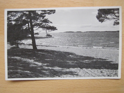 VANHA Postikortti Turku 1944