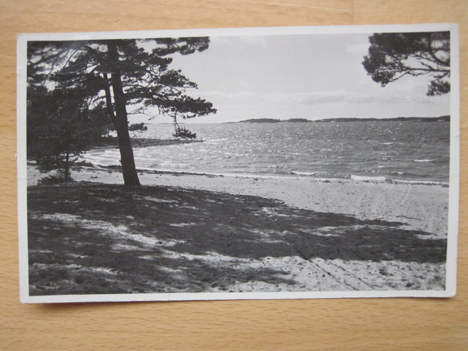 VANHA Postikortti Turku 1944