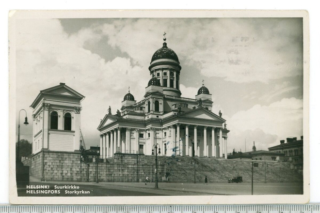 Helsinki kauniisti kulkenut suurkirkko