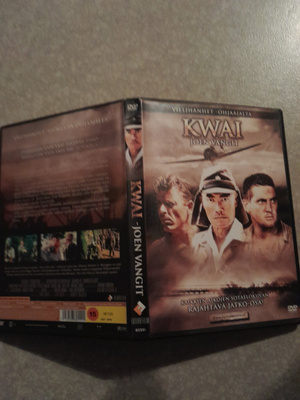 Kwai joen vangit dvd,edward fox