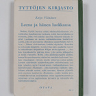 Kaija Väänänen : Leena ja hänen luokkansa : tyttöromaani - pikkukuva 2