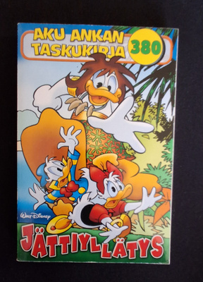 Aku Ankan taskukirja 380 Jättiyllätys