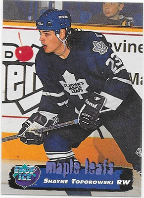 1995-96 Edge Ice #84 Shayne Toporowski St Johns ex- Pelicans