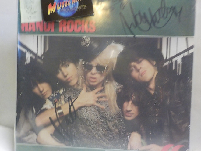 HANOI ROCKS - DEAD BY CHRISTMAS + NIMMARIT  EX+/VG  2LP