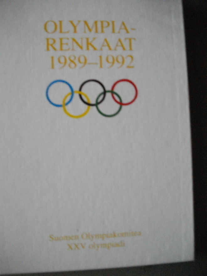 Suomen Olympiakomitea: Olympiarenkaat 1989-1992 (5.5)