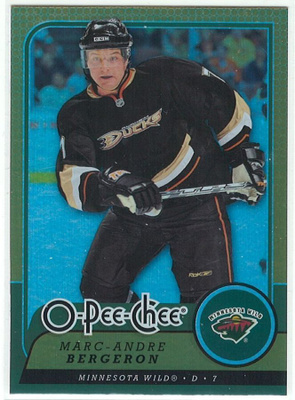 08-09 O-Pee-Chee Gold #31 Marc-Andre Bergeron