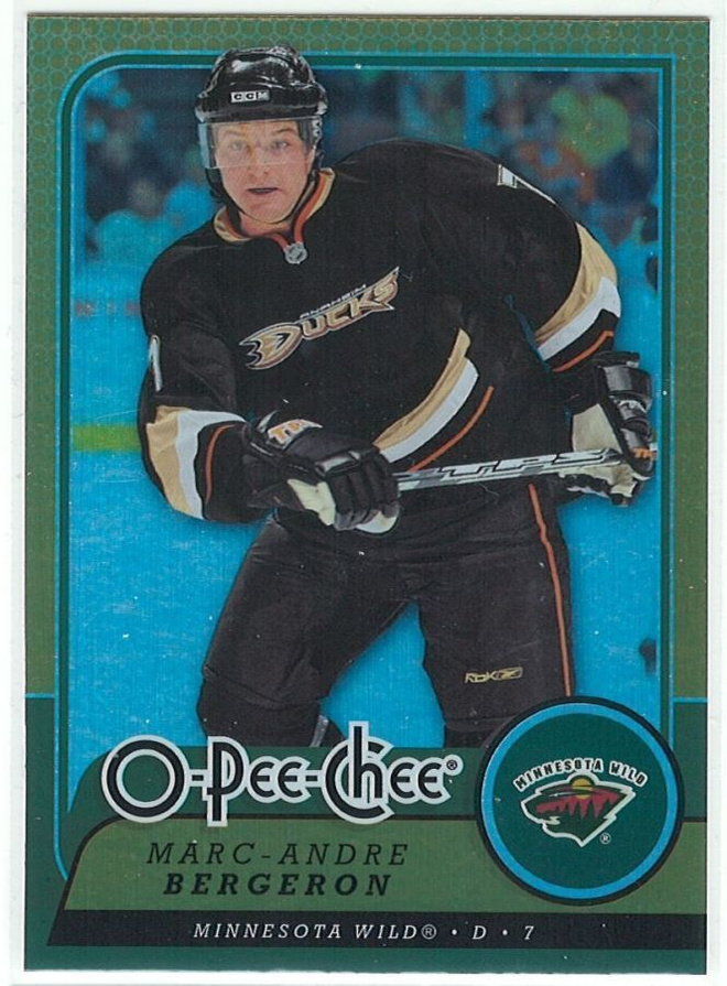08-09 O-Pee-Chee Gold #31 Marc-Andre Bergeron