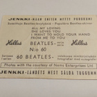 Beatles Jenkki- purkkakortti Hellas - pikkukuva 2