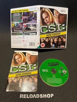 CSI Crime Scene Investigation - Hard Evidence Wii - CiB