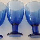 Iittala ultramariini Verna Juomalasit / Viinilasit - 3 kpl - pikkukuva 3