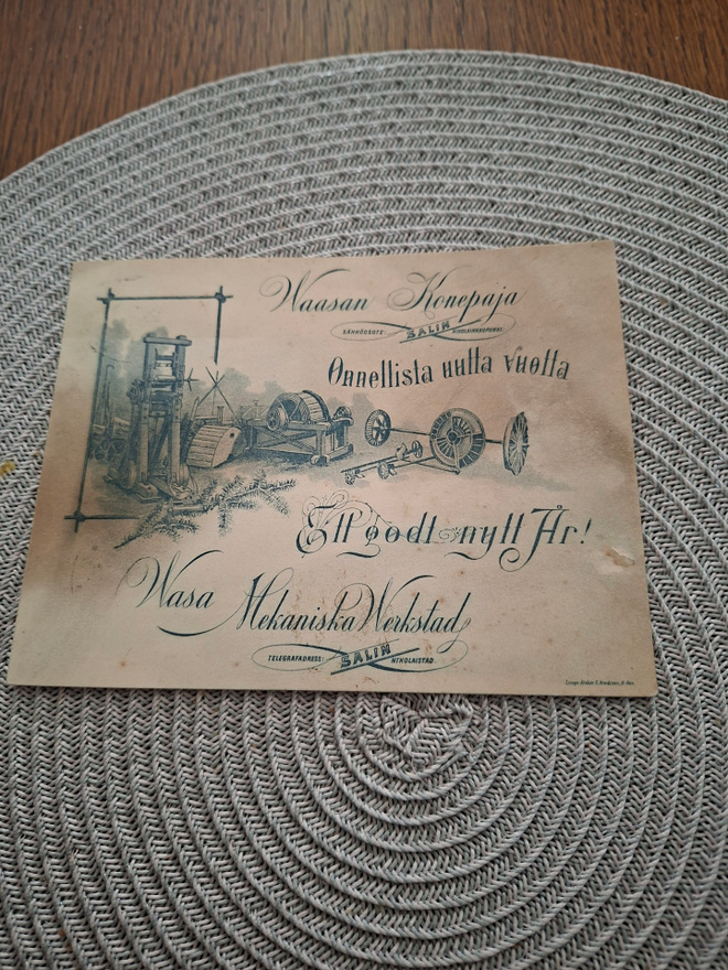 00 Vaasa Konepaja Onnellista Uutta vuotta