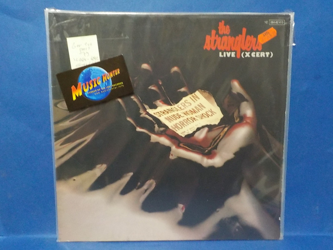 THE STRANGLERS - LIVE X CERT EX+/EX GER 1ST PRESS -79 LP