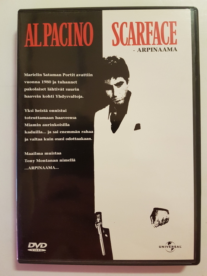 Scarface - Arpinaama (Al Pacino, 1983)