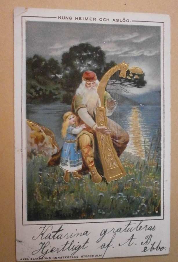 Jenny Nyström: Kuningas Heimer ja Aslög, satupk, p. 1910